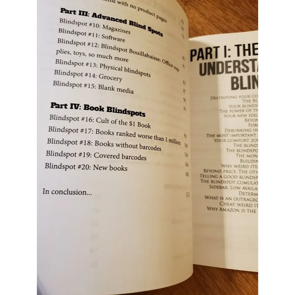 Amazon‎ Blindspot Profits Guidebook Reselling How-To Guide GUC